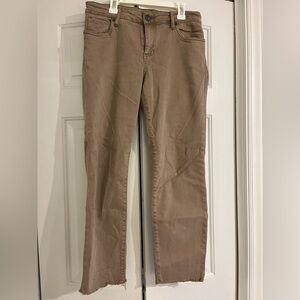 Kut from the Kloth Tan Jeans